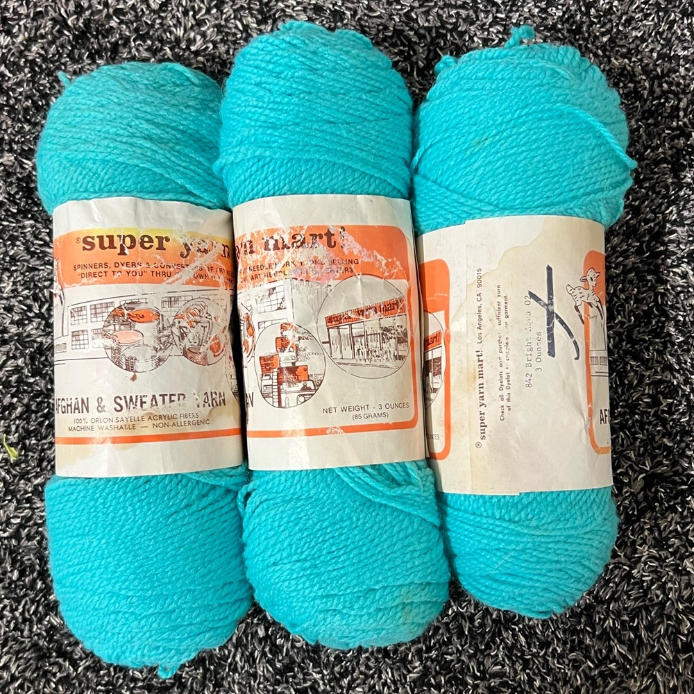 Rare / Antique Super Yarn Mart